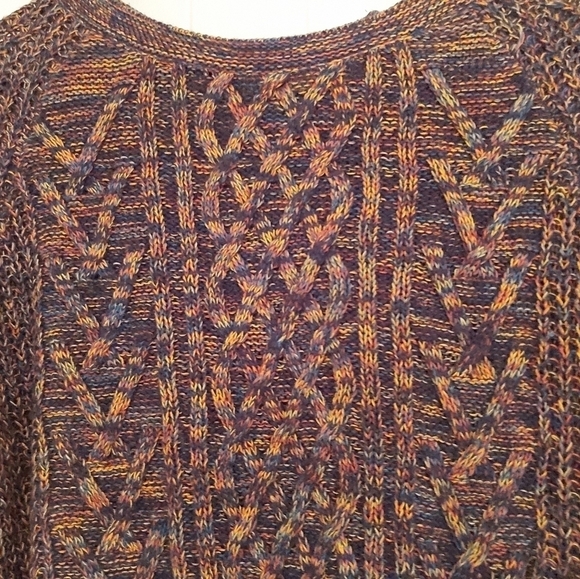 NEW Beautiful colored winter sweater/Faded Glory//B3A - Picture 5 of 8